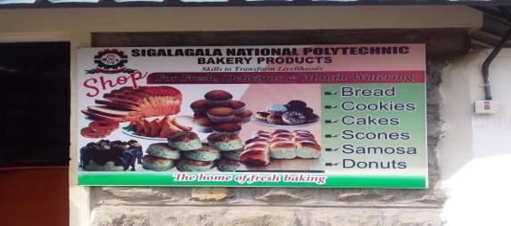 We produce all bakery products (Siga loaf, Siga Cakes, Siga cookies, Siga Scones, Siga doughnuts etc.)